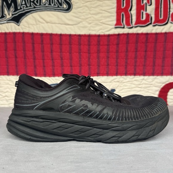 Size 11.5 - Hoka One One HOKA Bondi 7 Black‎ main image 7